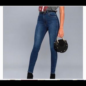 Sz 26 ROLLA’S EastCoast Ankle High Rise Skinny Jeans